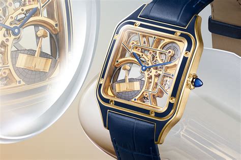 skeleton santos cartier|cartier santos dumont skeleton 2023.